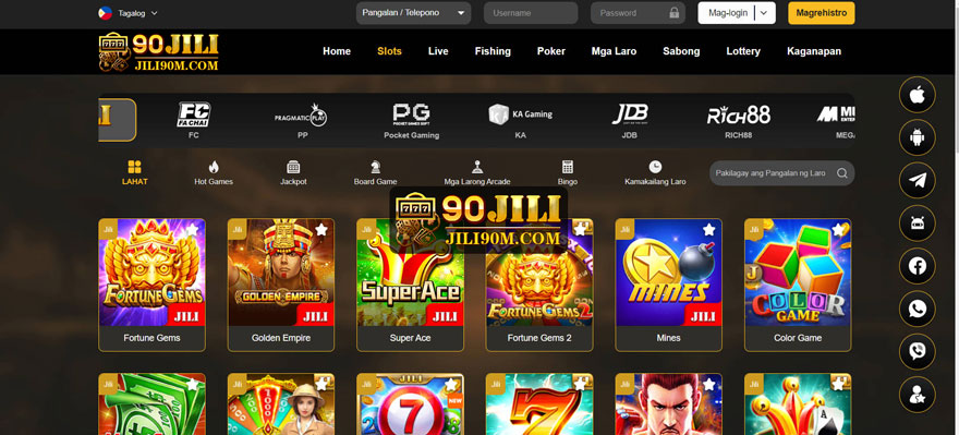 Jili90 magtrabaho kasama ang pinakamahusay na provider ng live na laro ng casino